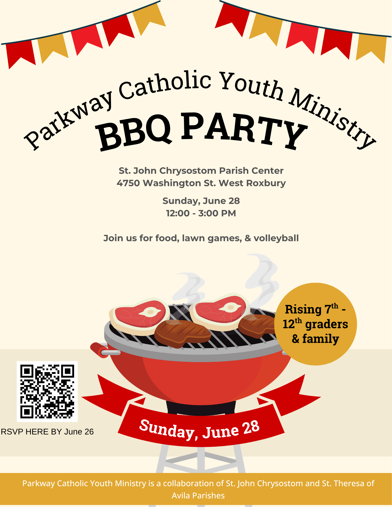 Parkway Catholic Youth Spring BBQ